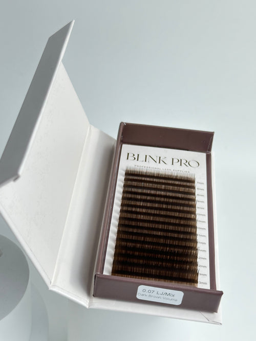 Brown Lashes 0.07mm