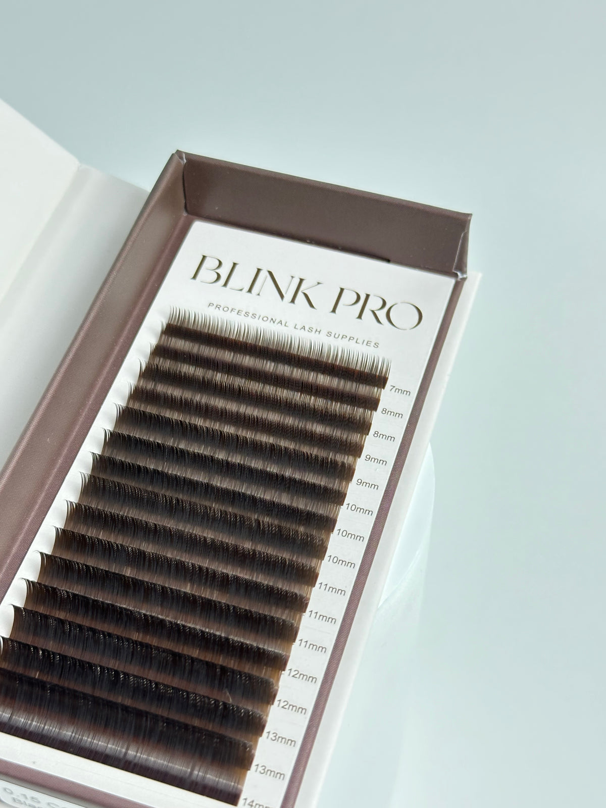 Brown Lashes 0.15mm