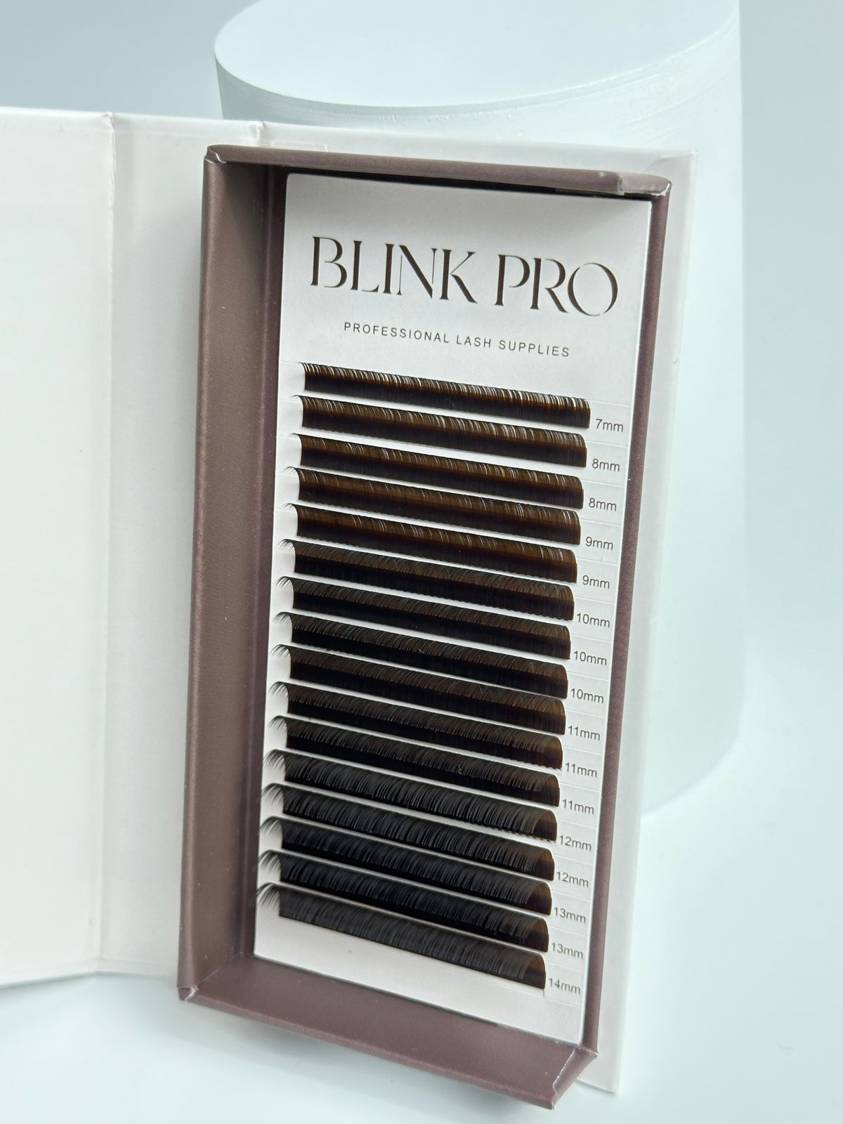 Brown Lashes 0.15mm